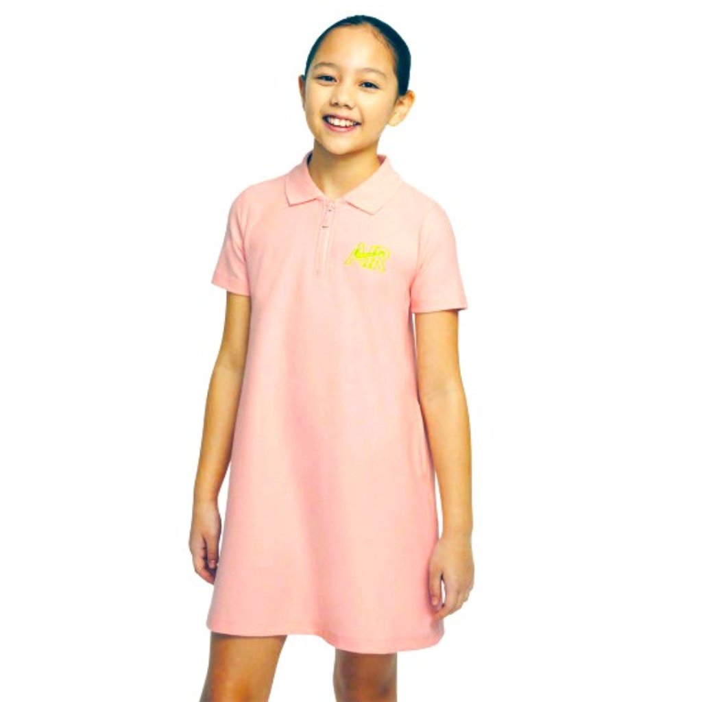 Nike Girls Sportwear Air Polo AtmosphereAtomic Green Dress